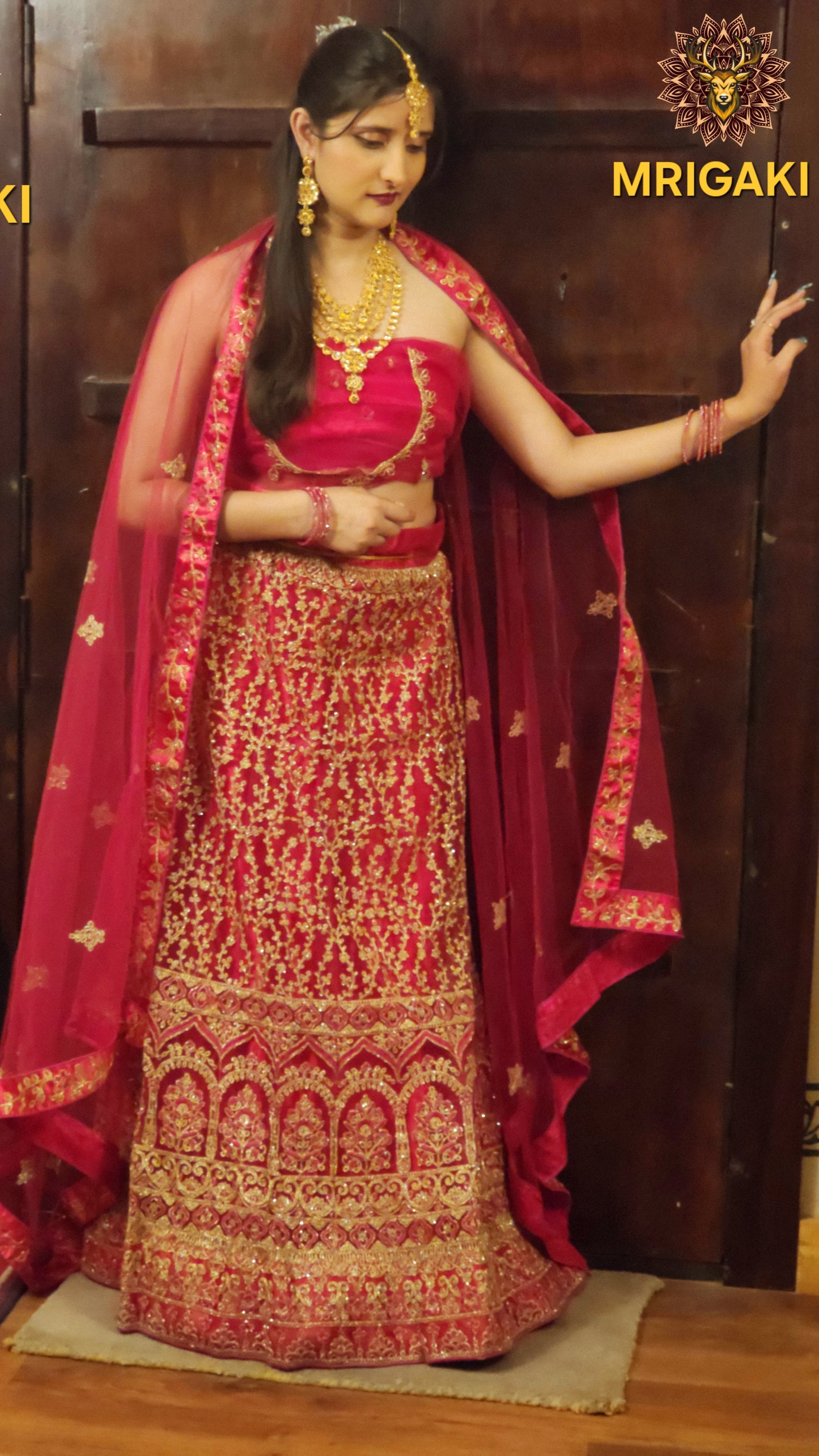 Pink Color Heavy All over Work, Light Weight Festive wear Lahenga with Designer Choli